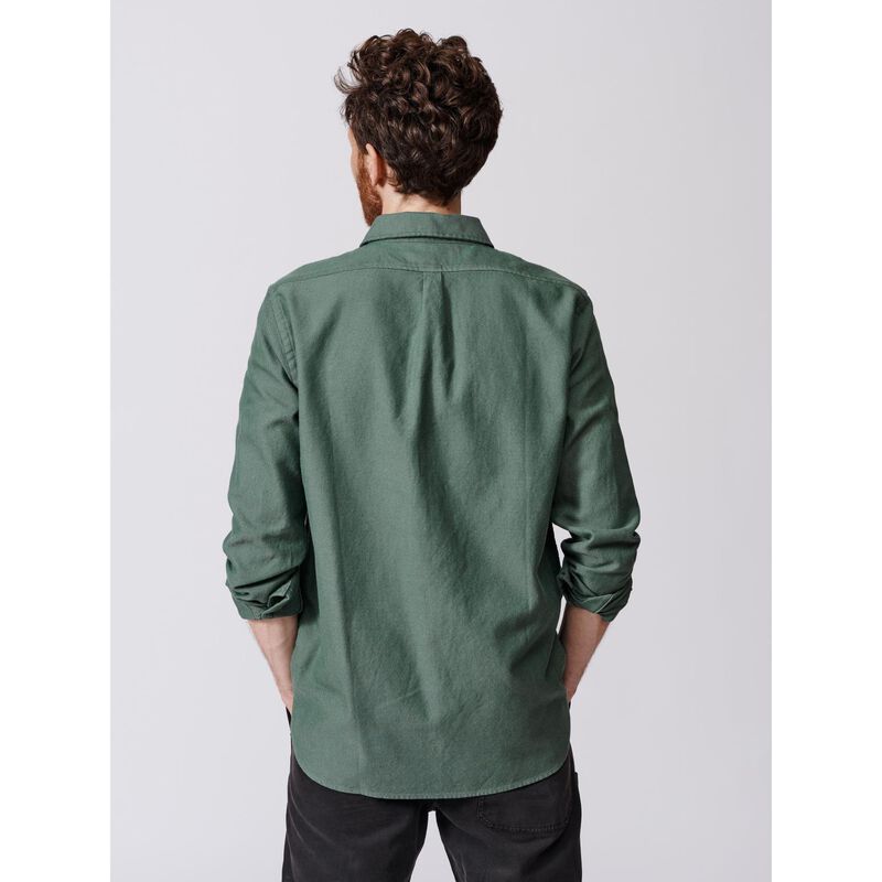 Aubin Oxcombe Brushed Oxford Button Down Shirt image number 1